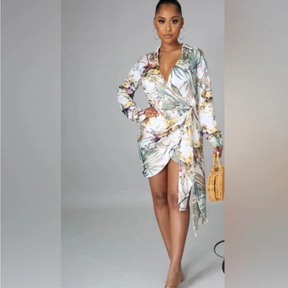 Luxxel Multicolor Floral Dress